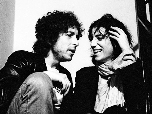 Patti Smith chats with Bob Dylan